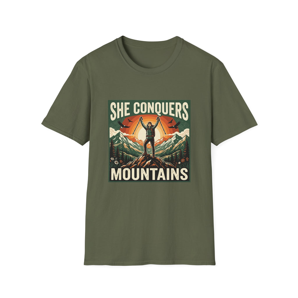 She Conquers Mountains