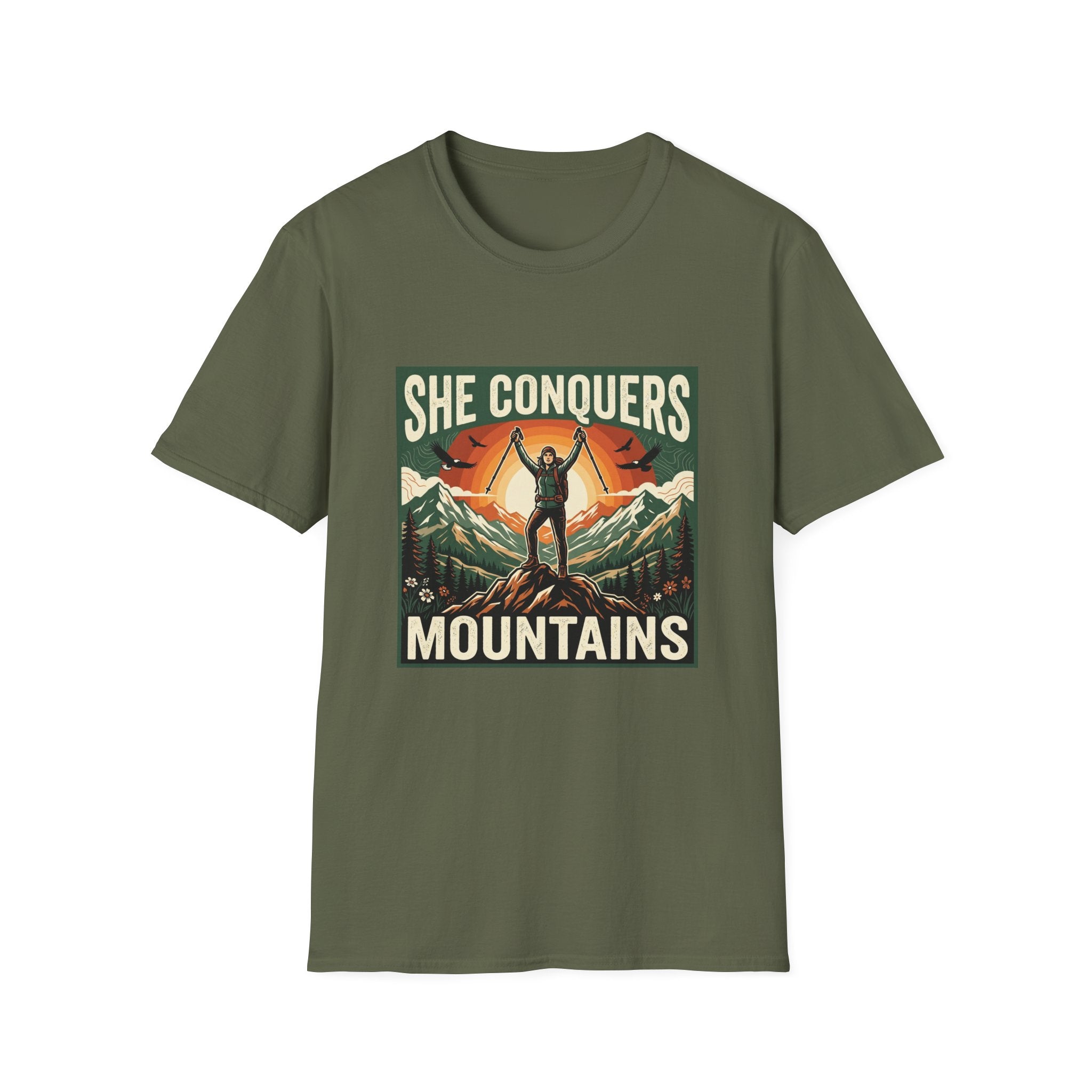 She Conquers Mountains