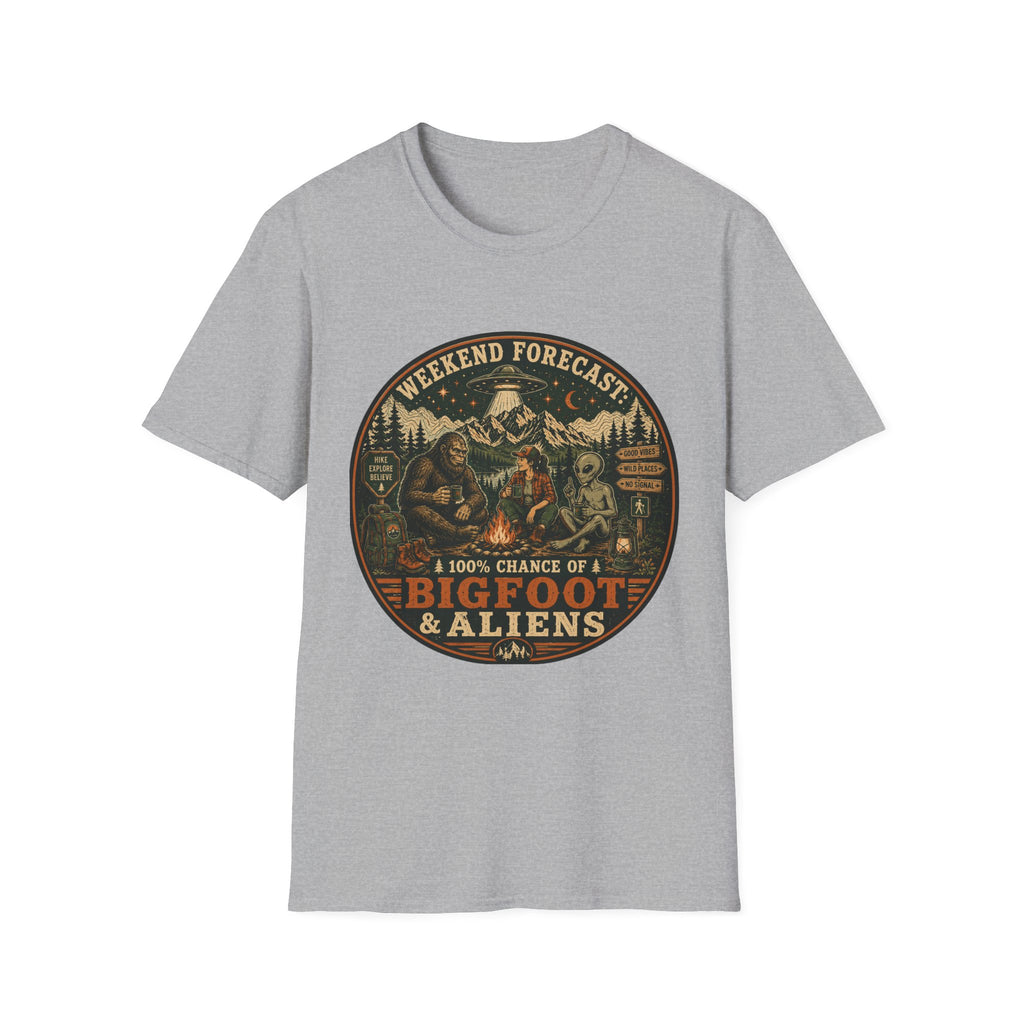 Weekend Forecast Bigfoot and Aliens