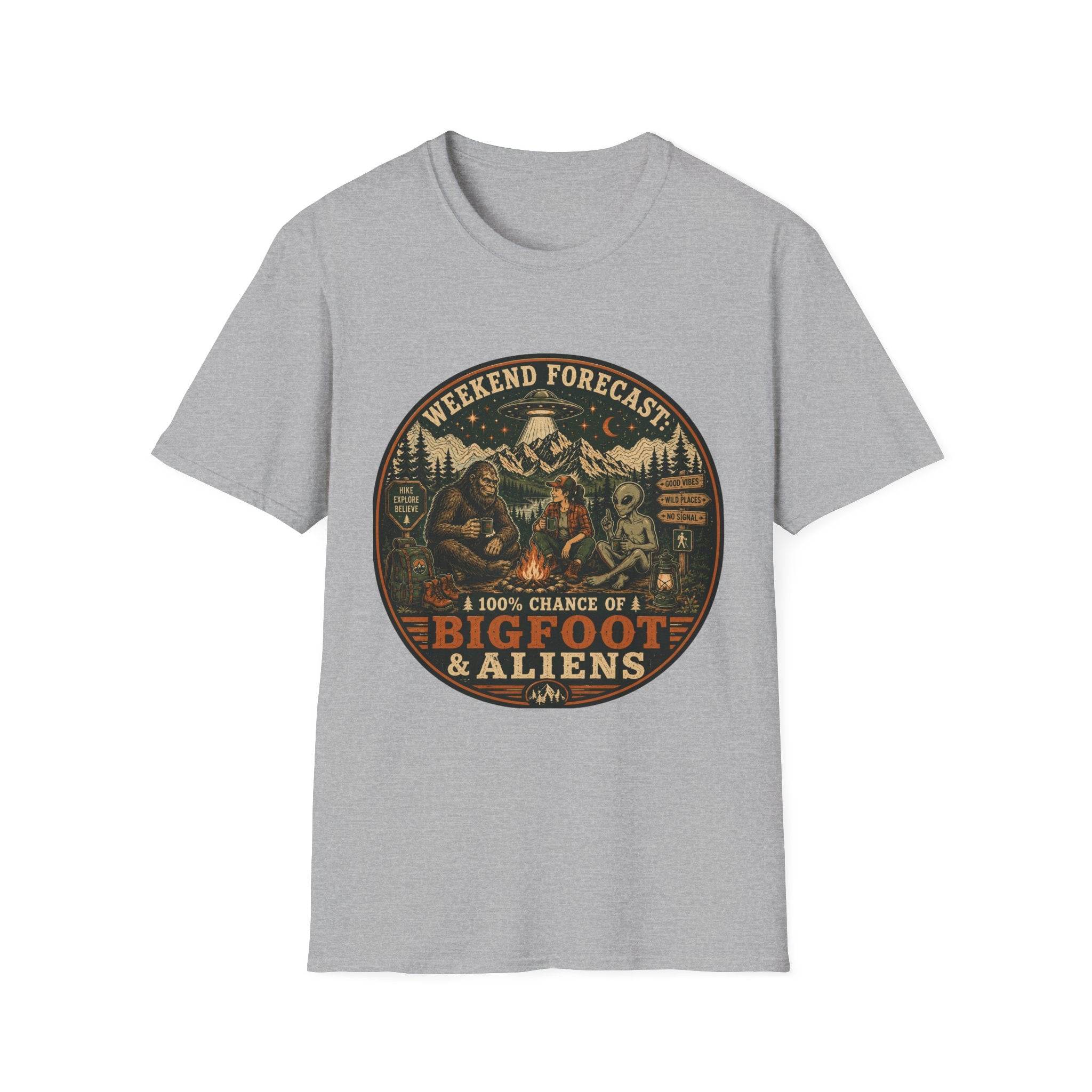 Weekend Forecast Bigfoot and Aliens