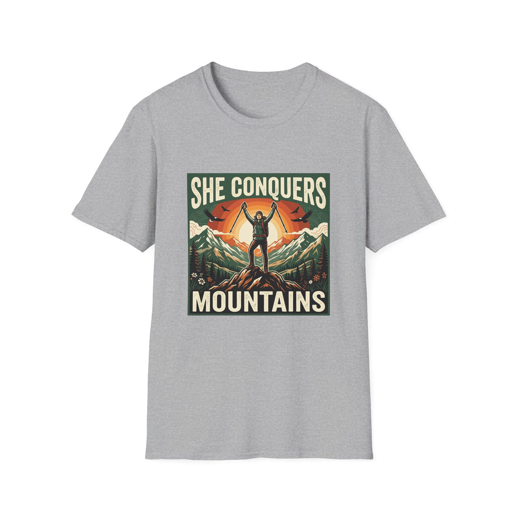 She Conquers Mountains