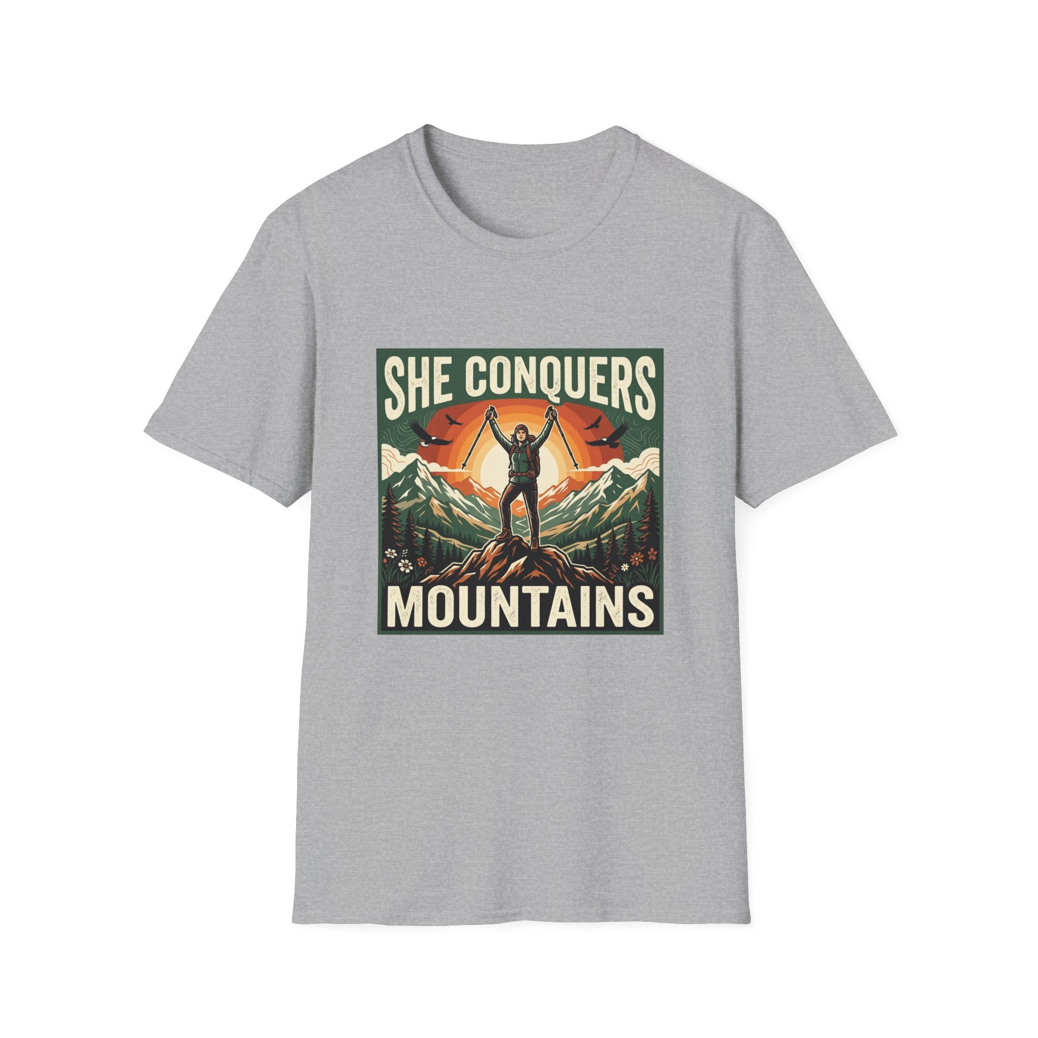 She Conquers Mountains