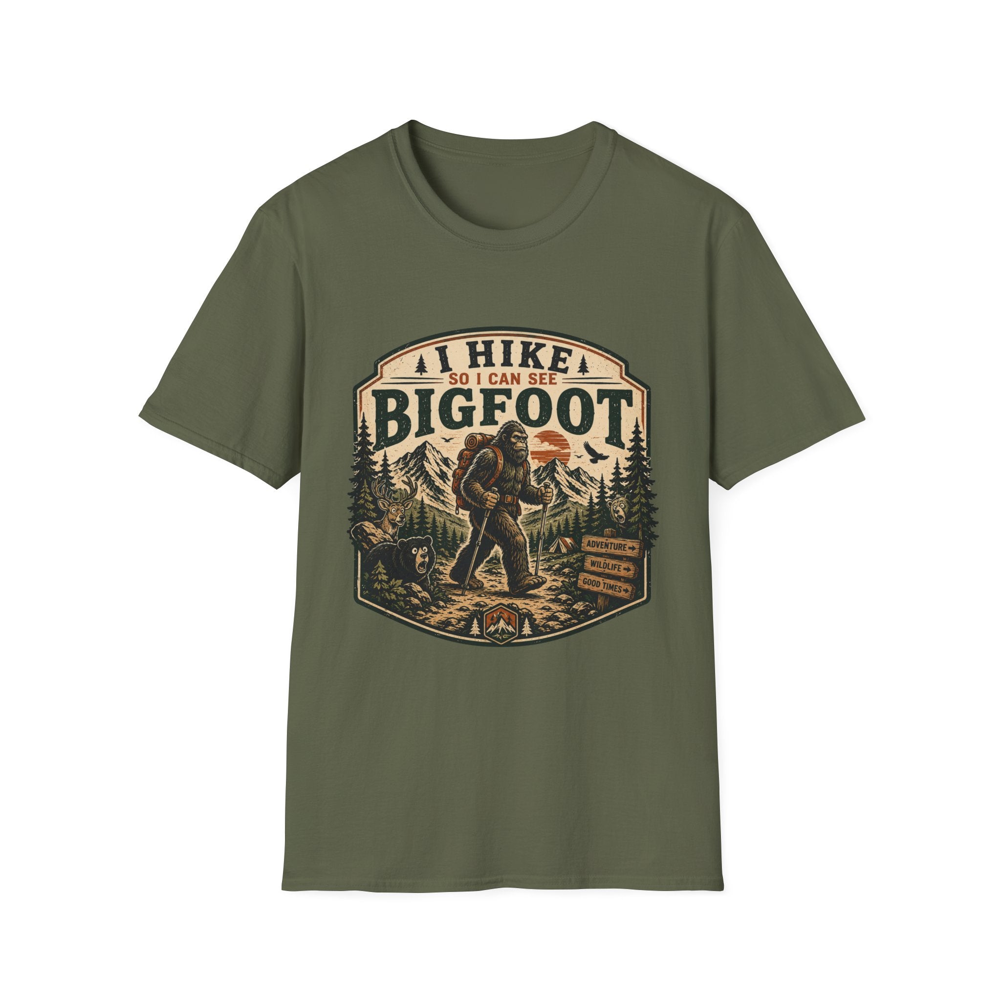 I Hike So I Can See Bigfoot