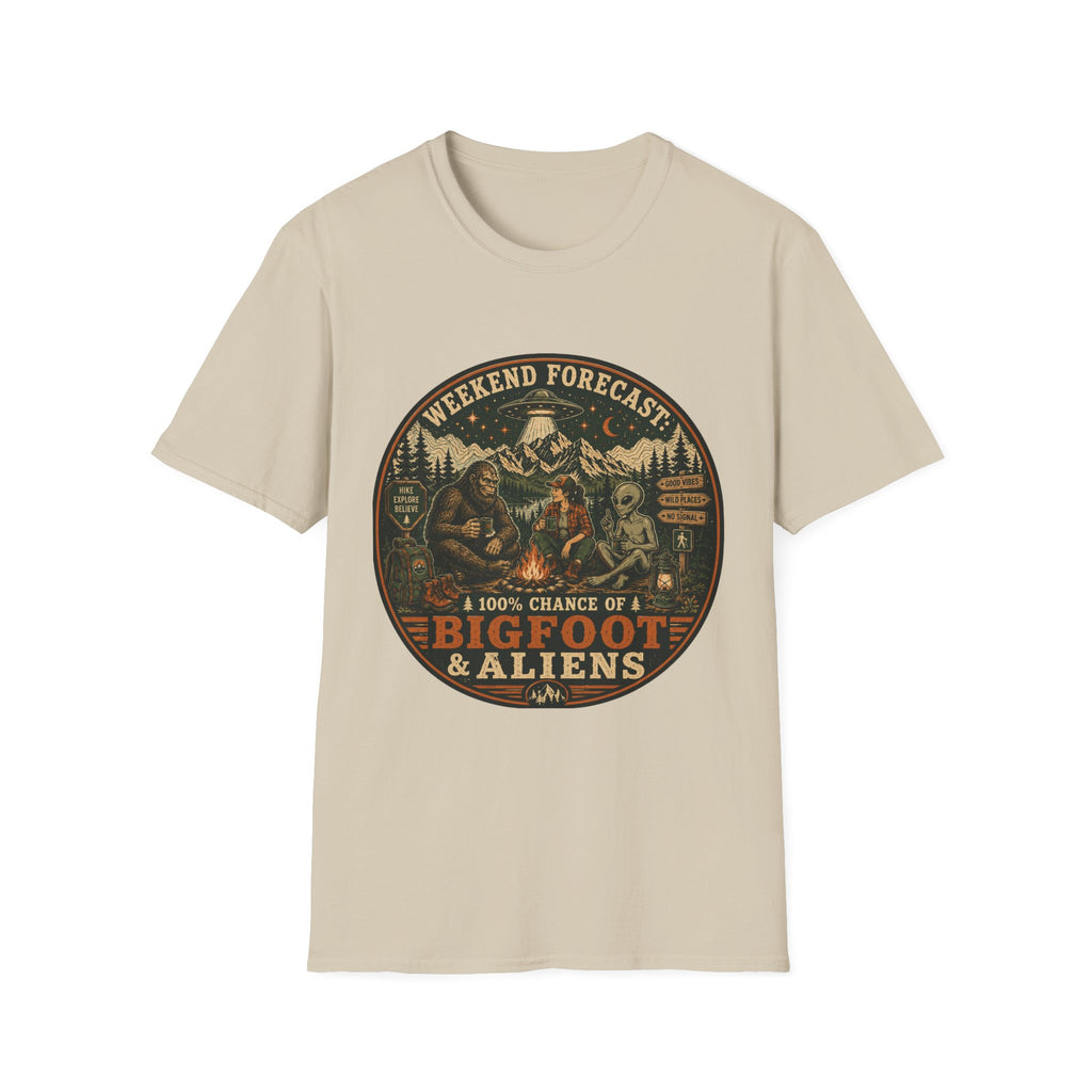 Weekend Forecast Bigfoot and Aliens