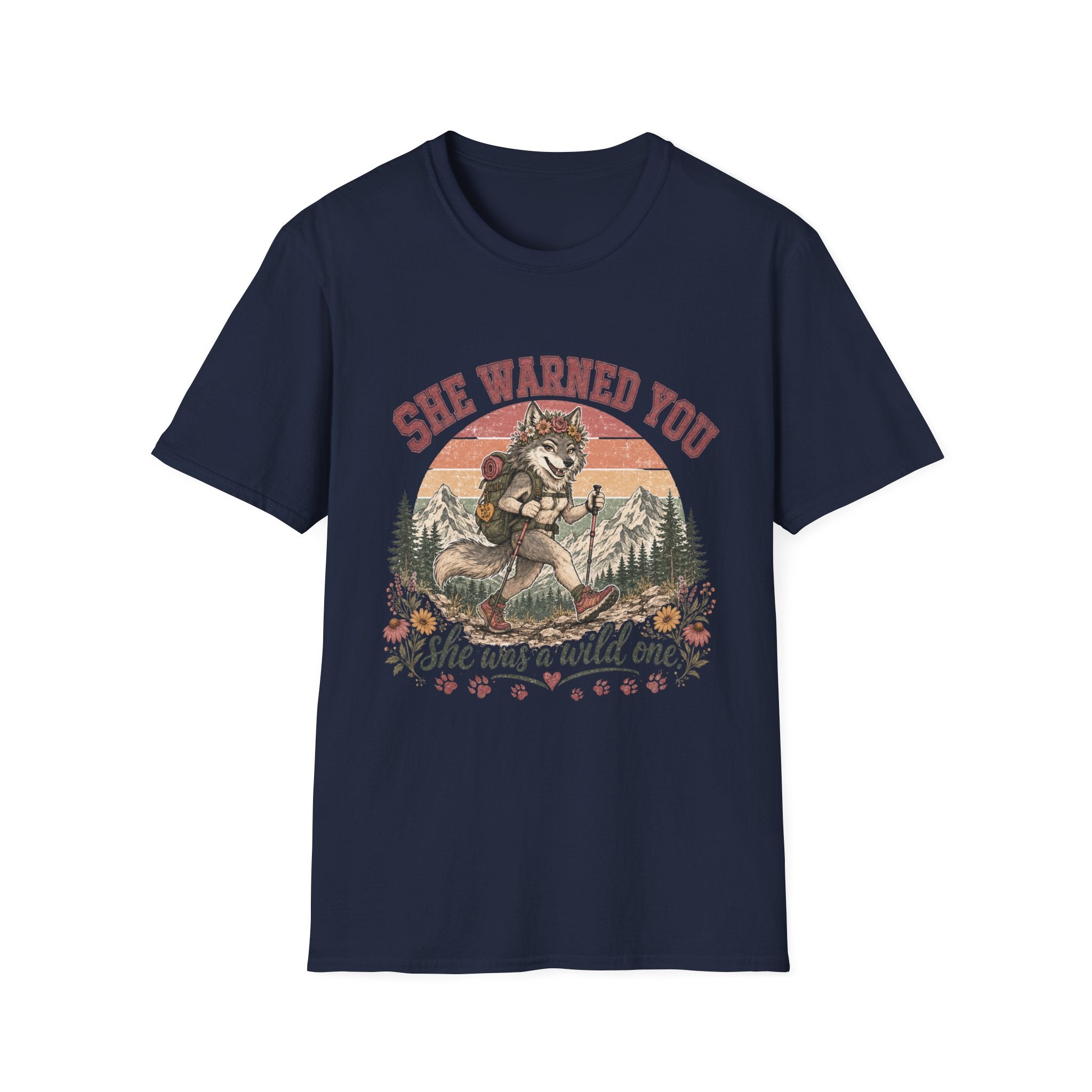 She Warned You She Was a Wild One T-Shirt