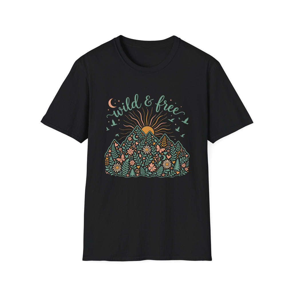 Wild and Free Boho T-Shirt