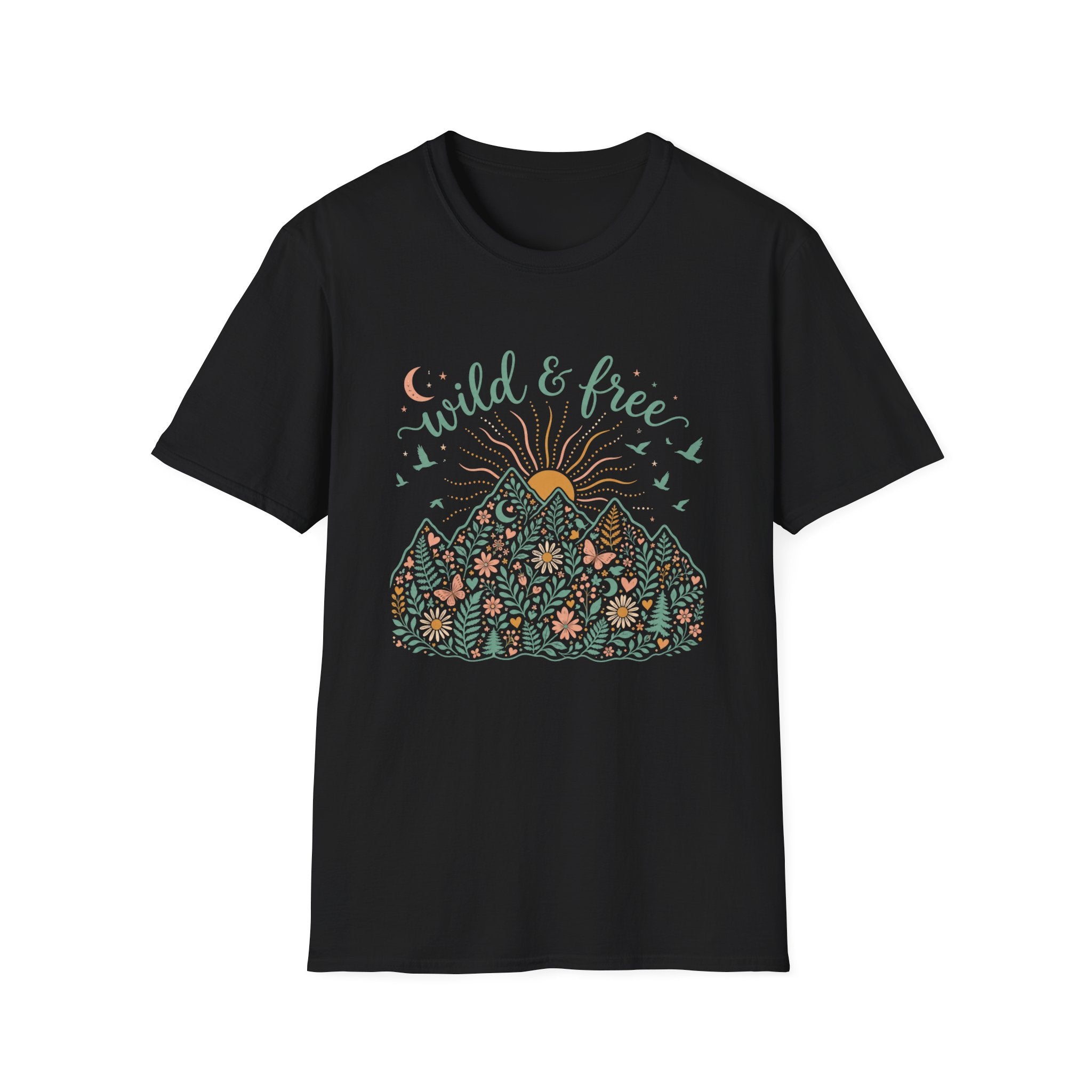 Wild and Free Boho T-Shirt