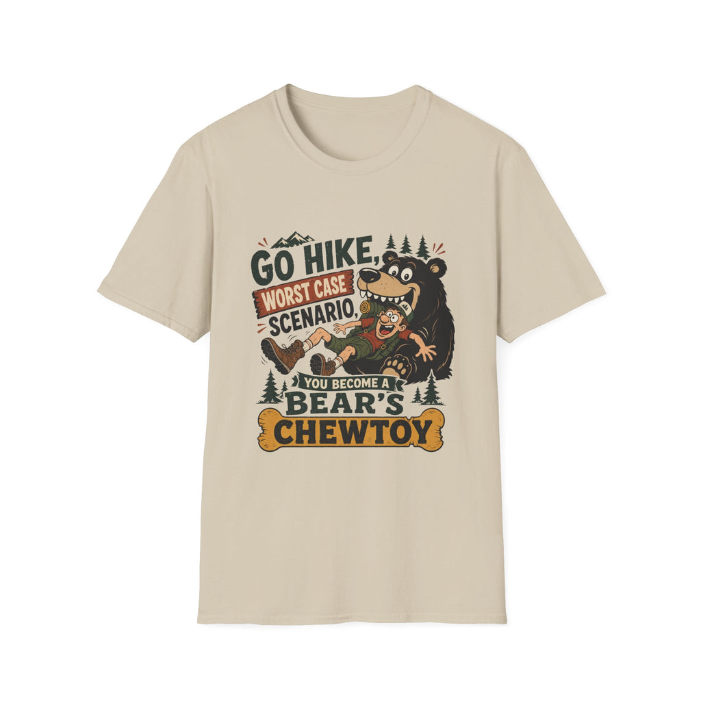 Go Hike, Worst Case Scenario, You Become a Bear's Chewtoy T-Shirt