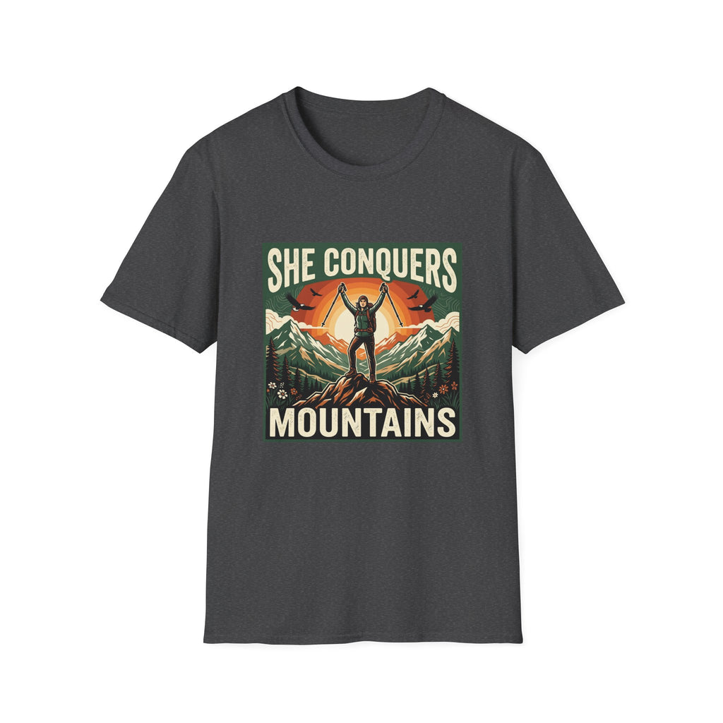 She Conquers Mountains