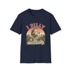 I Dilly Then I Dally Frog T-Shirt