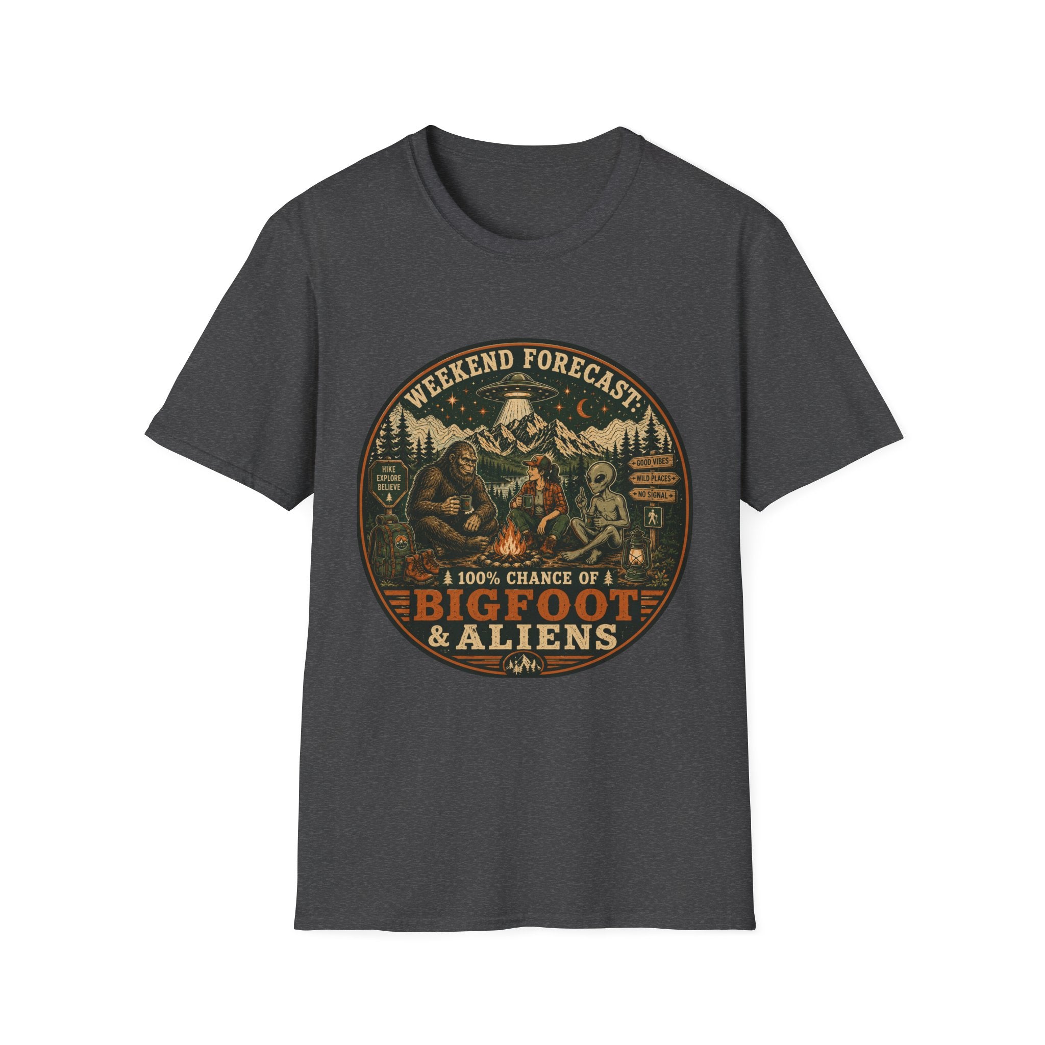 Weekend Forecast Bigfoot and Aliens