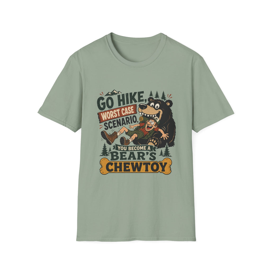 Go Hike, Worst Case Scenario, You Become a Bear's Chewtoy T-Shirt