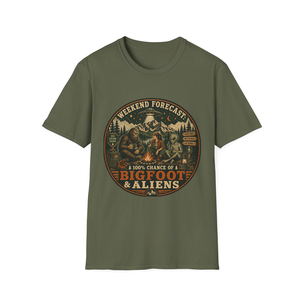 Weekend Forecast Bigfoot and Aliens