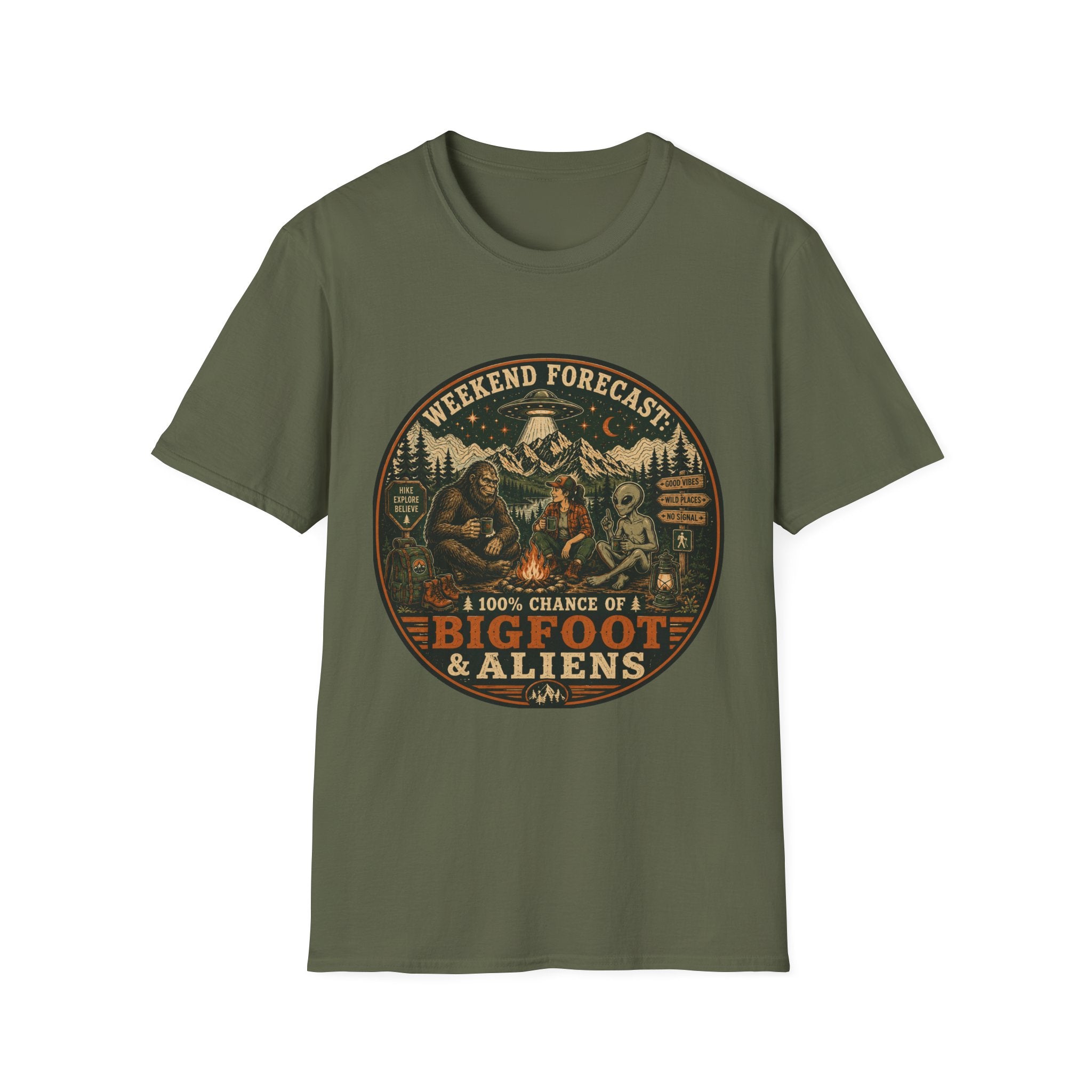 Weekend Forecast Bigfoot and Aliens
