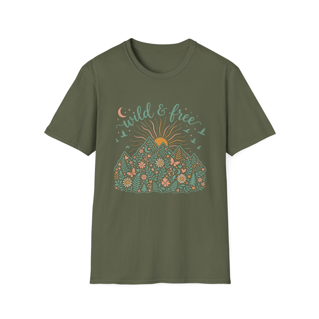 Wild and Free Boho T-Shirt