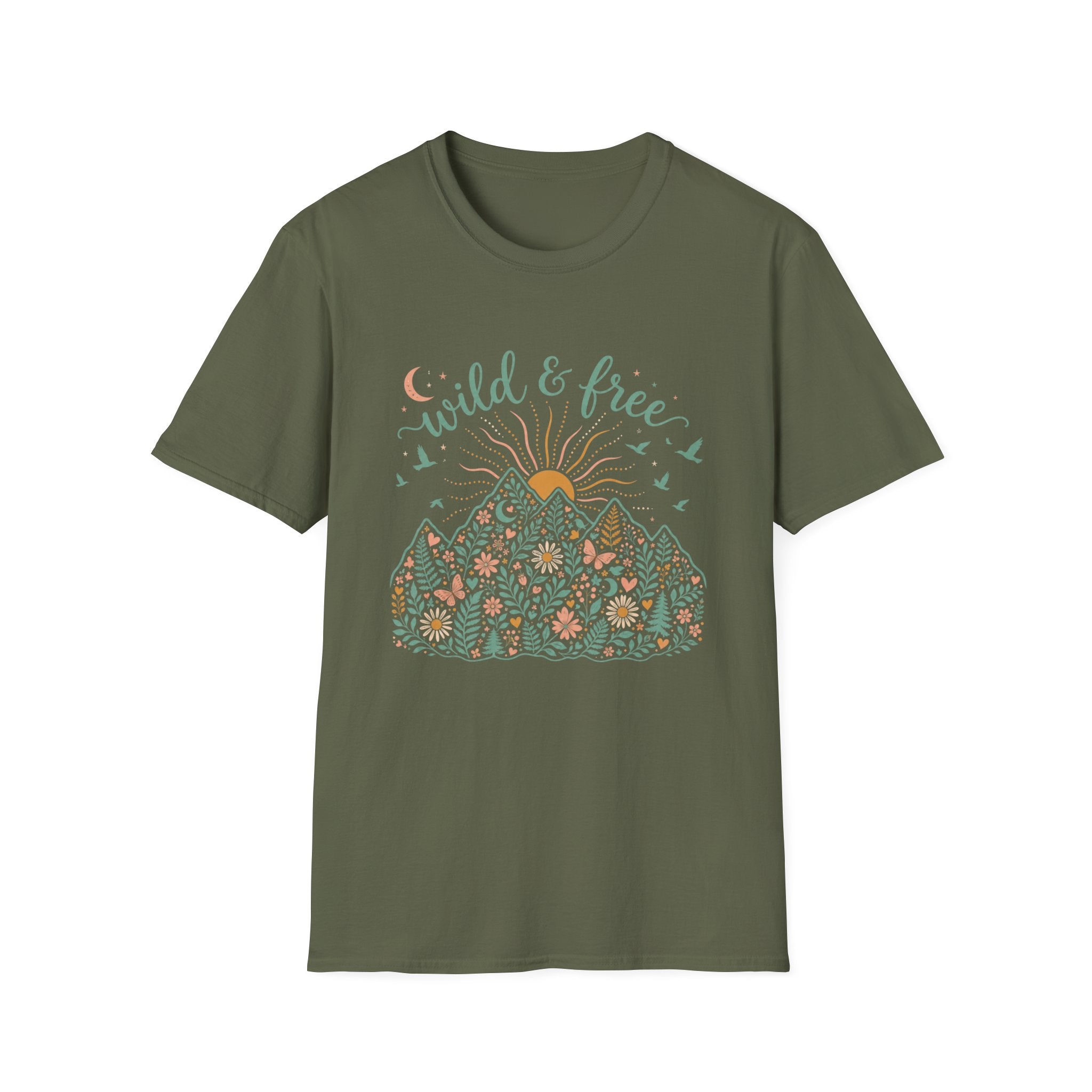 Wild and Free Boho T-Shirt
