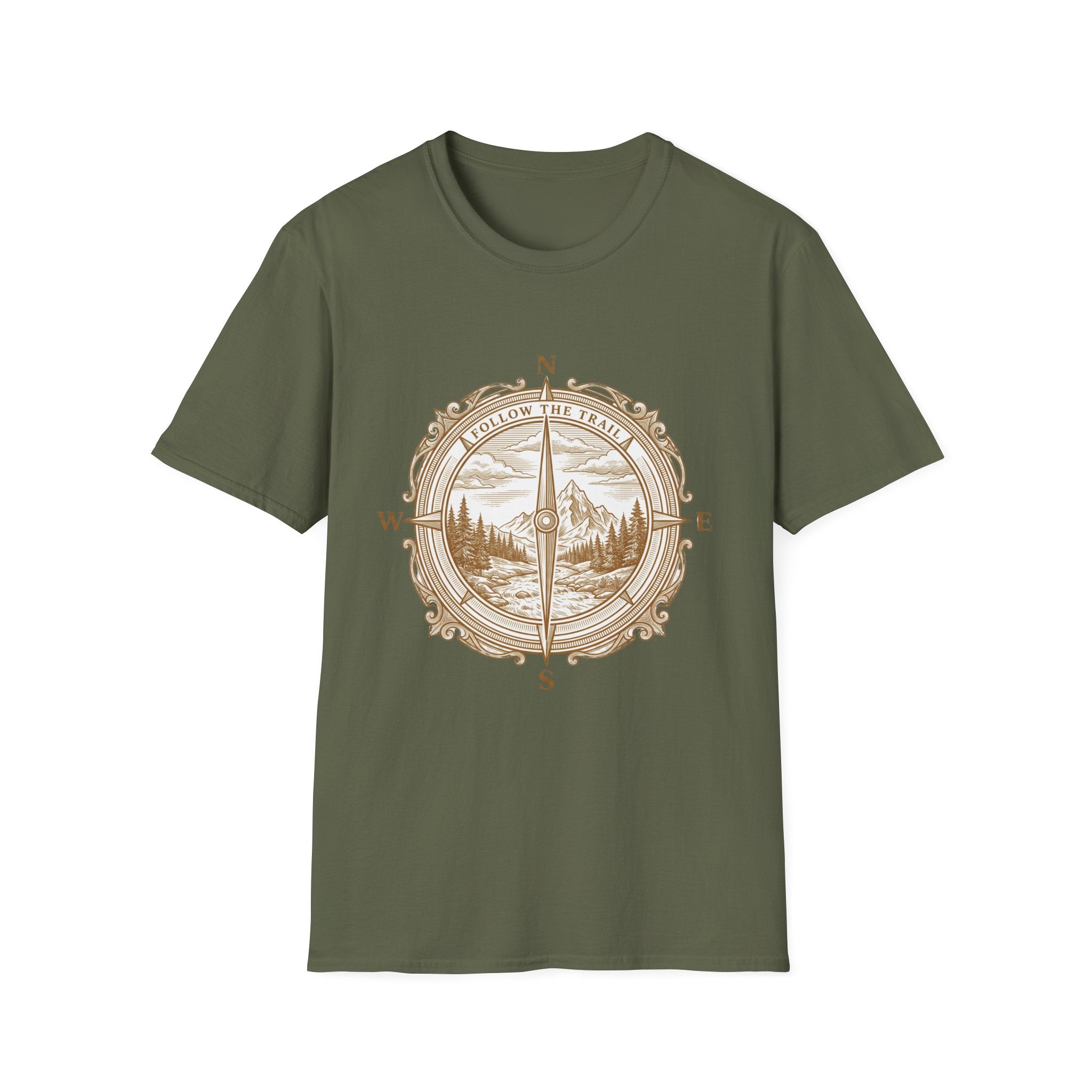 Follow The Trail Compass T-Shirt