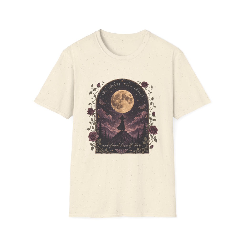 She Sought Wild Places and Found Herself There T-Shirt