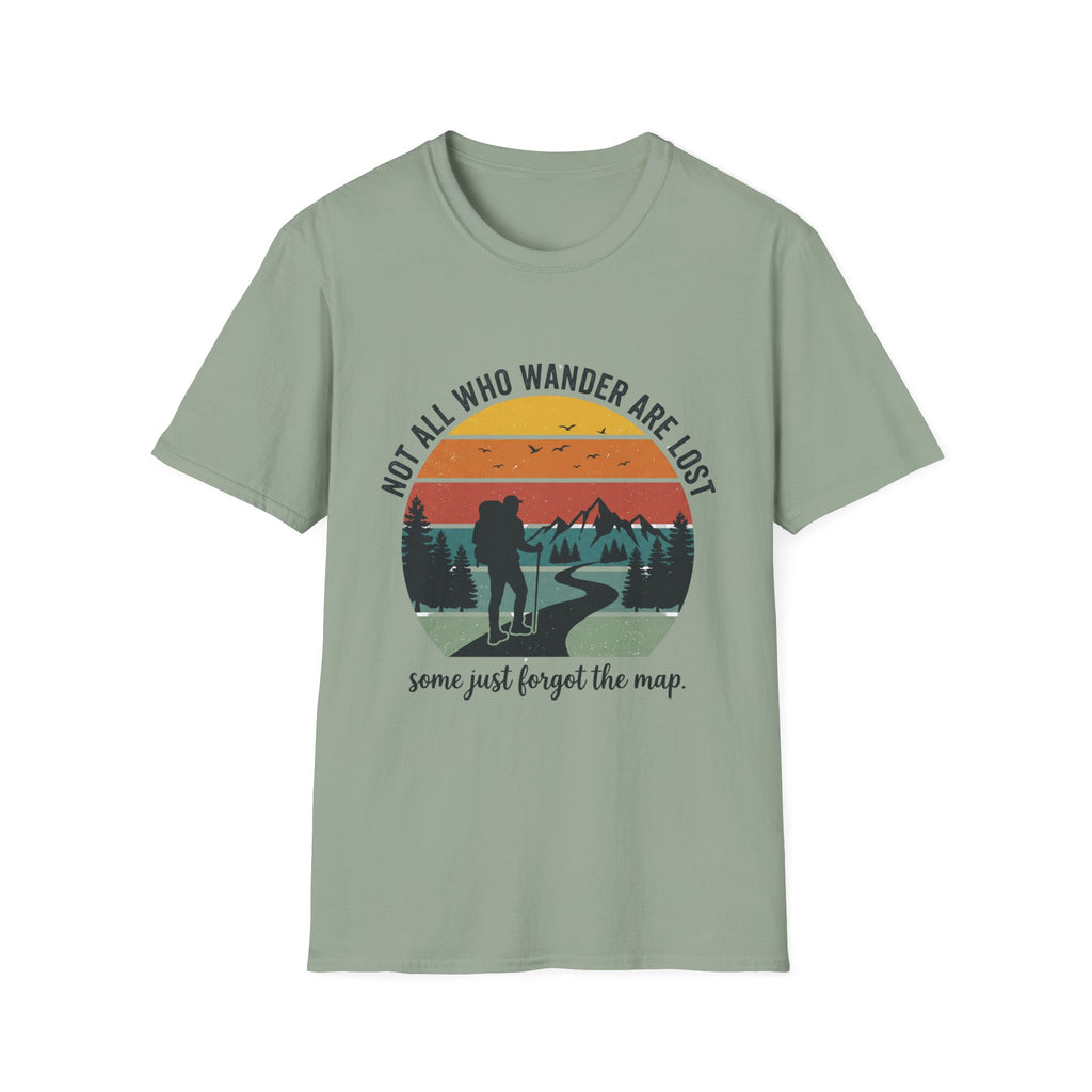 Not All Who Wander Are Lost- Some Just Forgot The Map T-Shirt