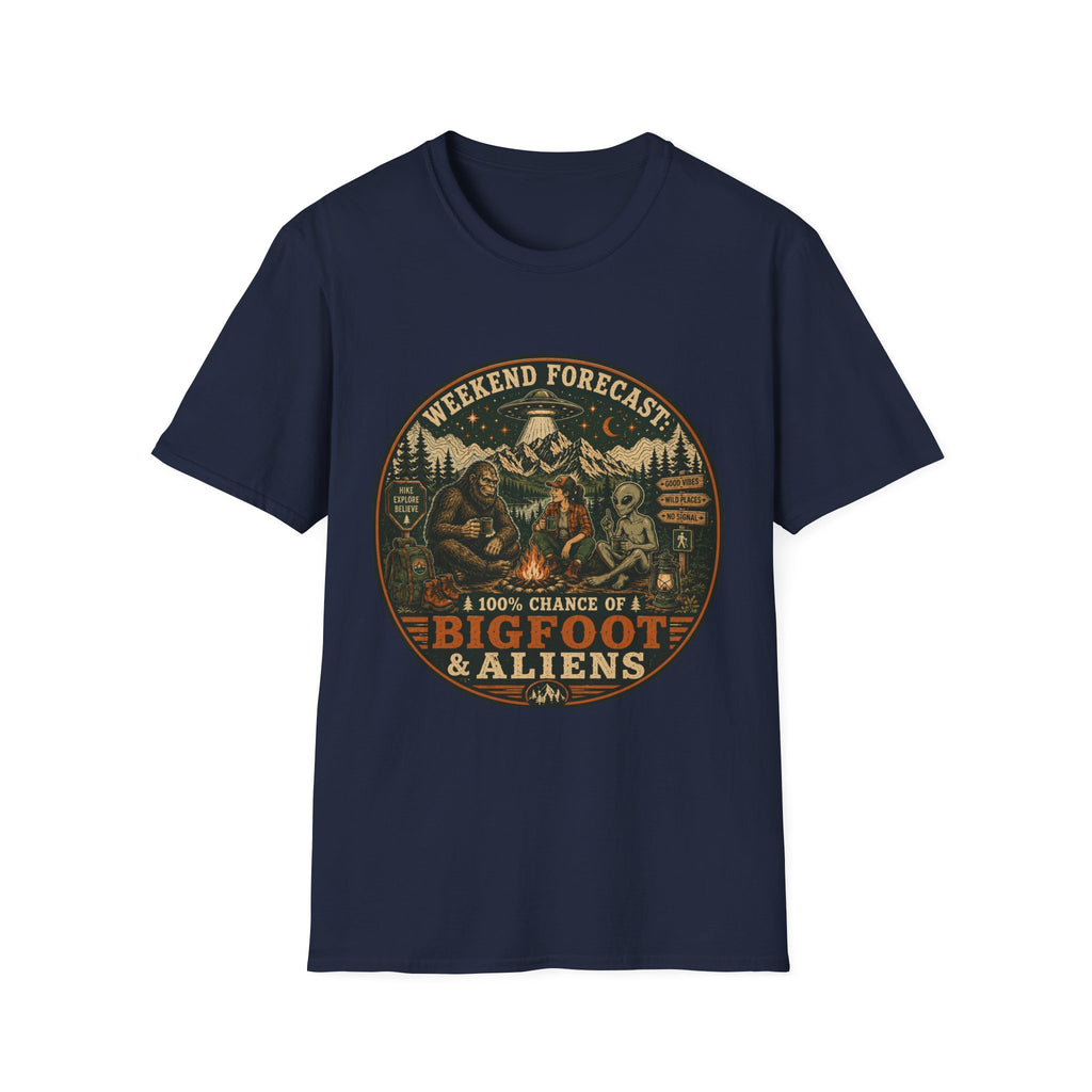 Weekend Forecast Bigfoot and Aliens