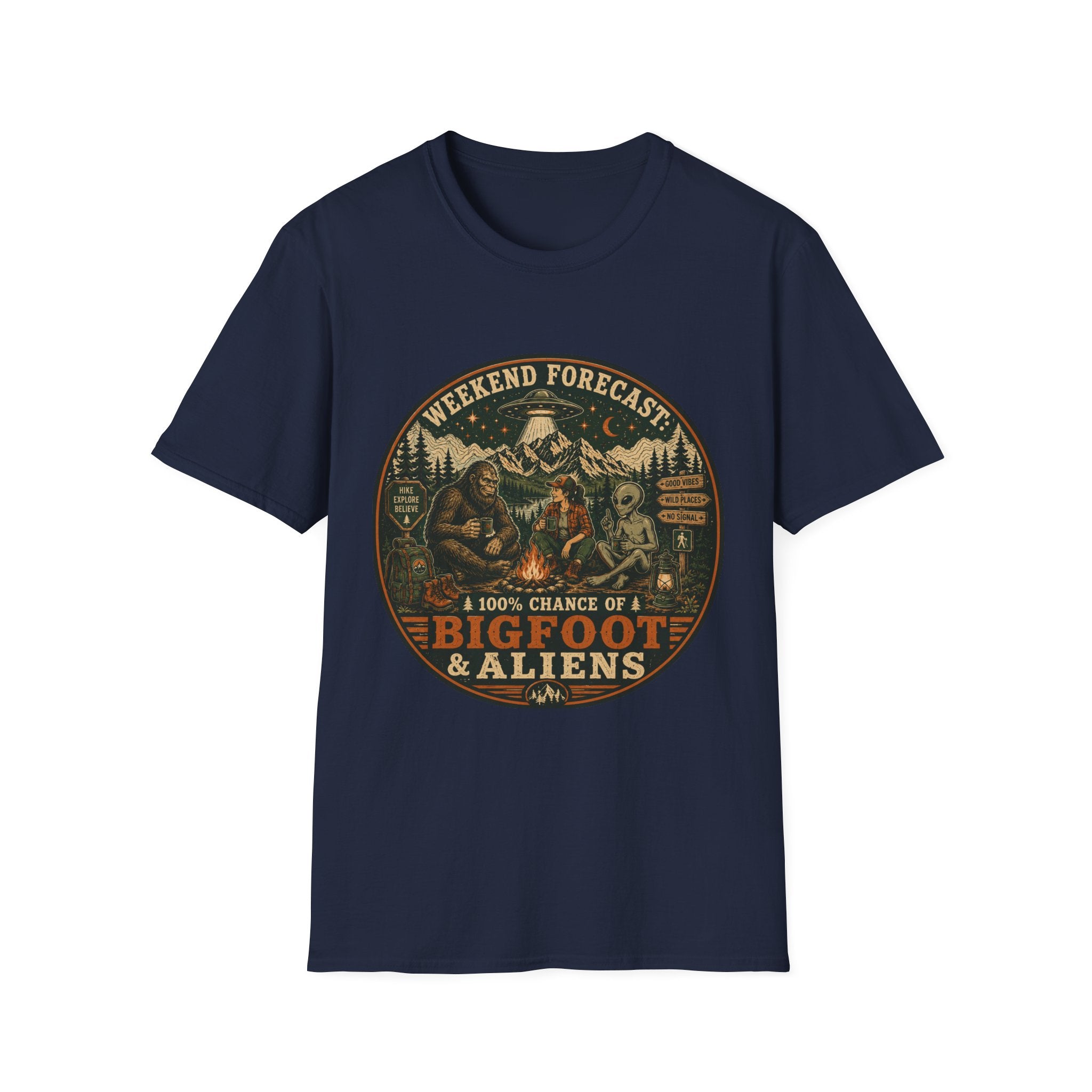 Weekend Forecast Bigfoot and Aliens