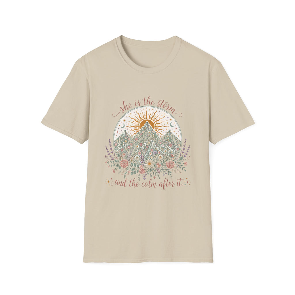 She Is the Storm and the Calm After It T-Shirt