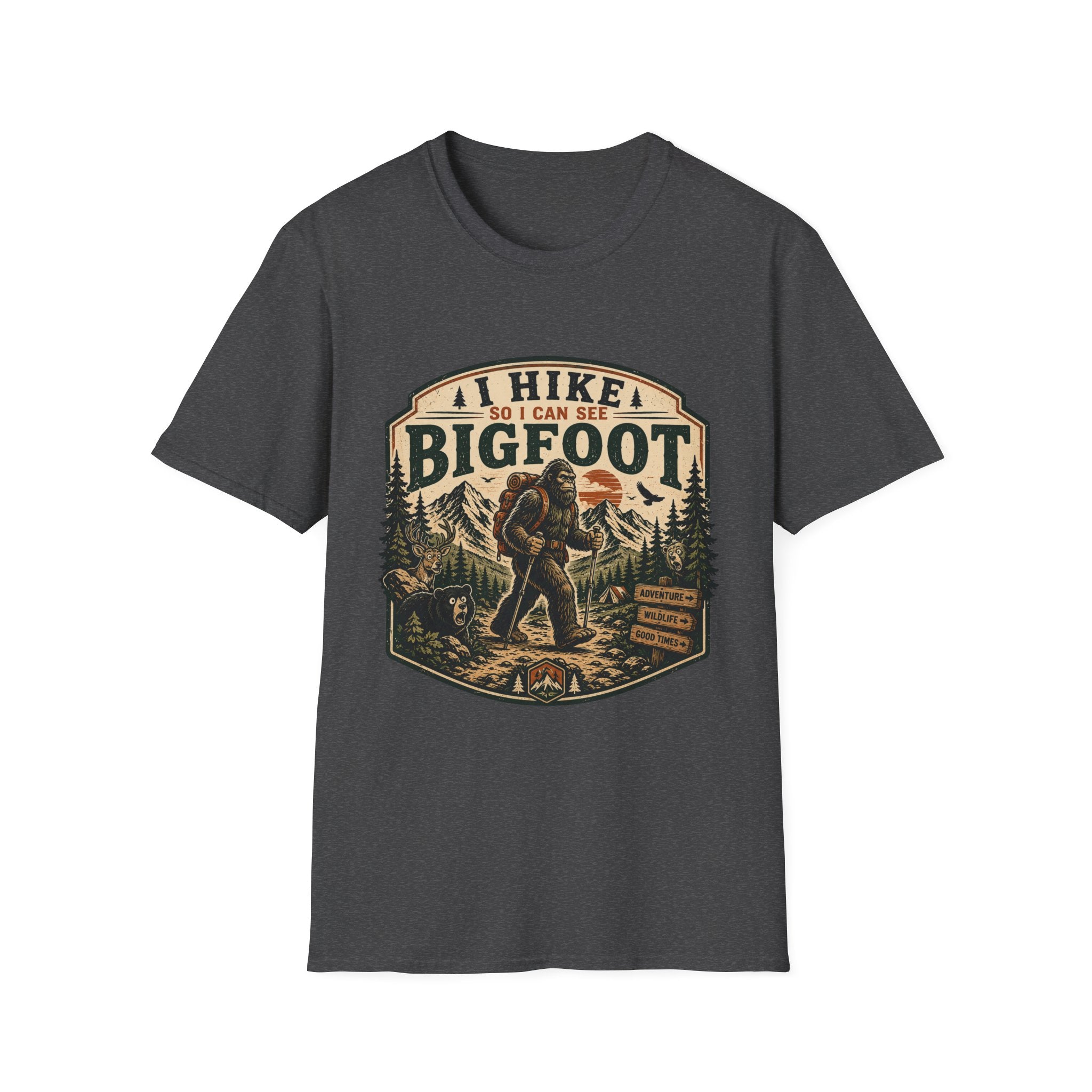 I Hike So I Can See Bigfoot