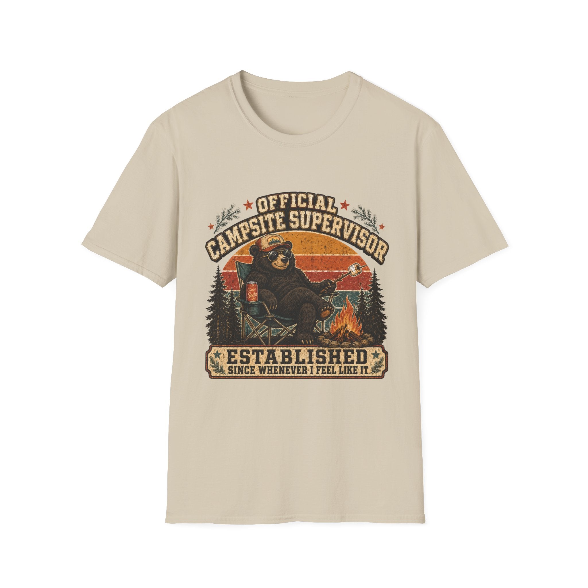 Official Campsite Supervisor T-Shirt