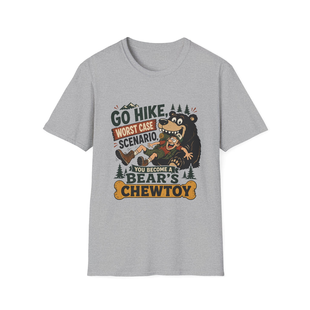 Go Hike, Worst Case Scenario, You Become a Bear's Chewtoy T-Shirt