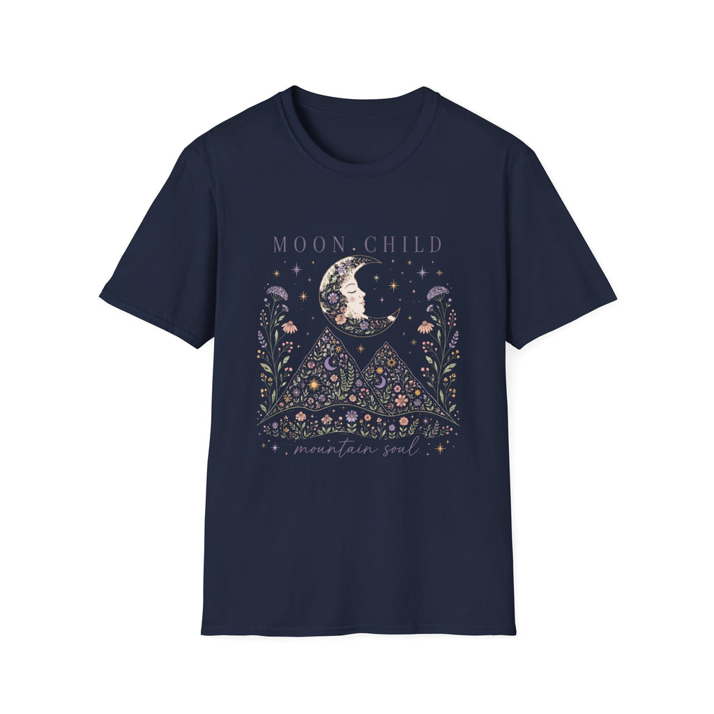 Moon Child. Mountain Soul T-Shirt