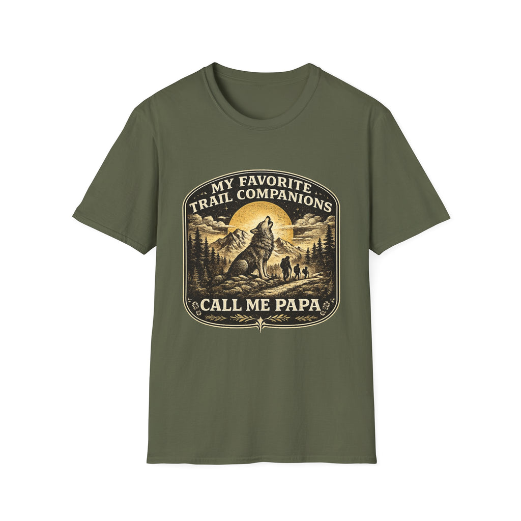 My Favorite Trail Companions Call Me Papa T-Shirt