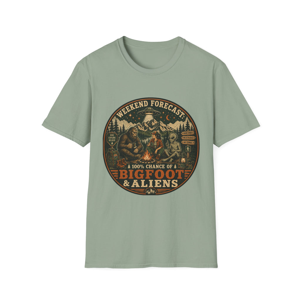 Weekend Forecast Bigfoot and Aliens