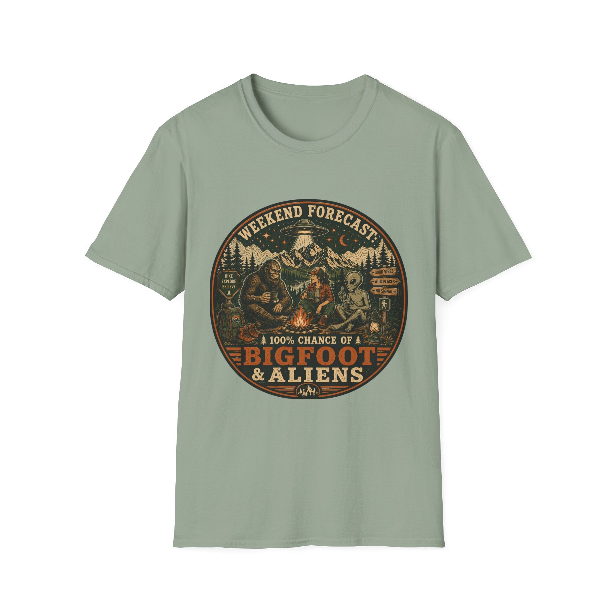 Weekend Forecast Bigfoot and Aliens