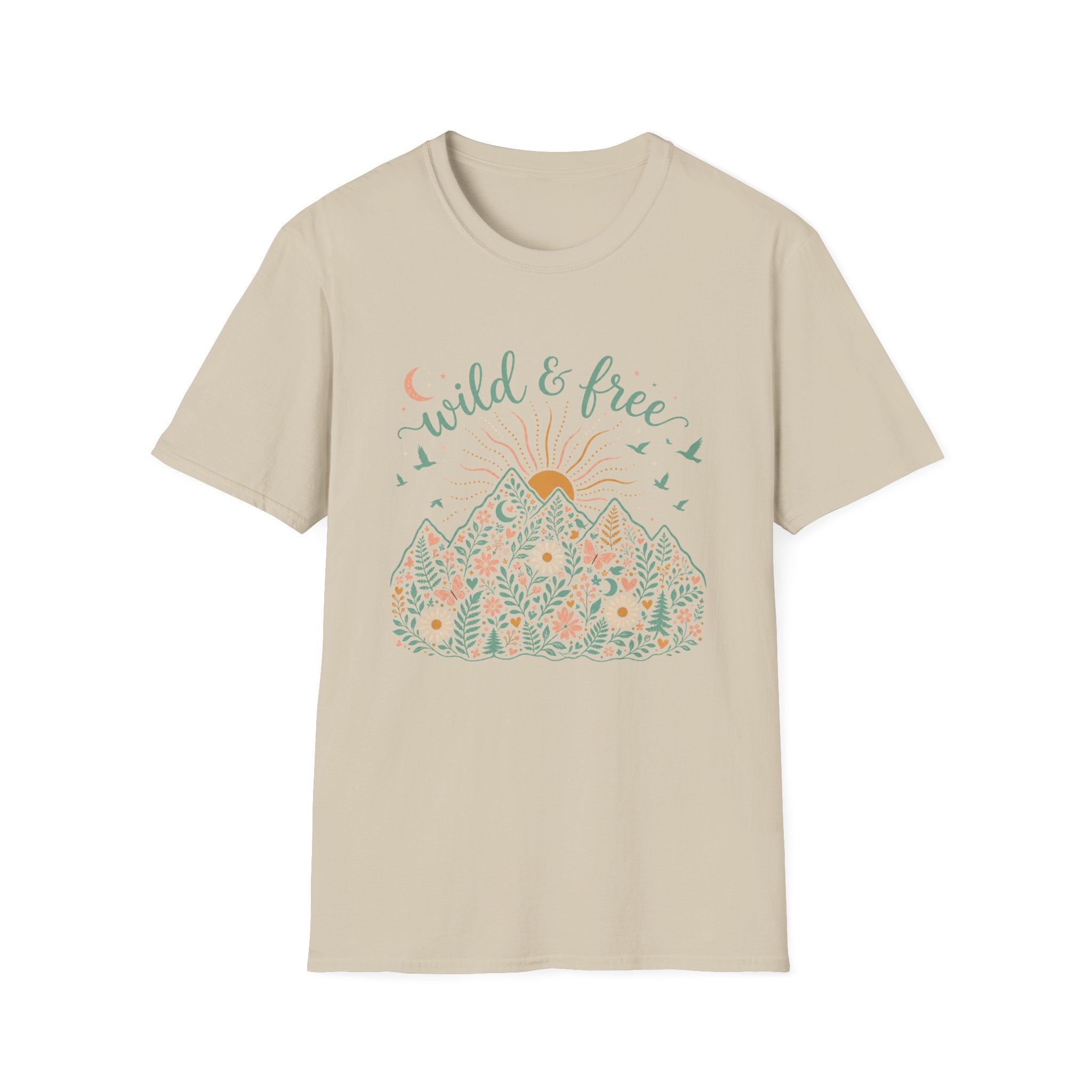 Wild and Free Boho T-Shirt