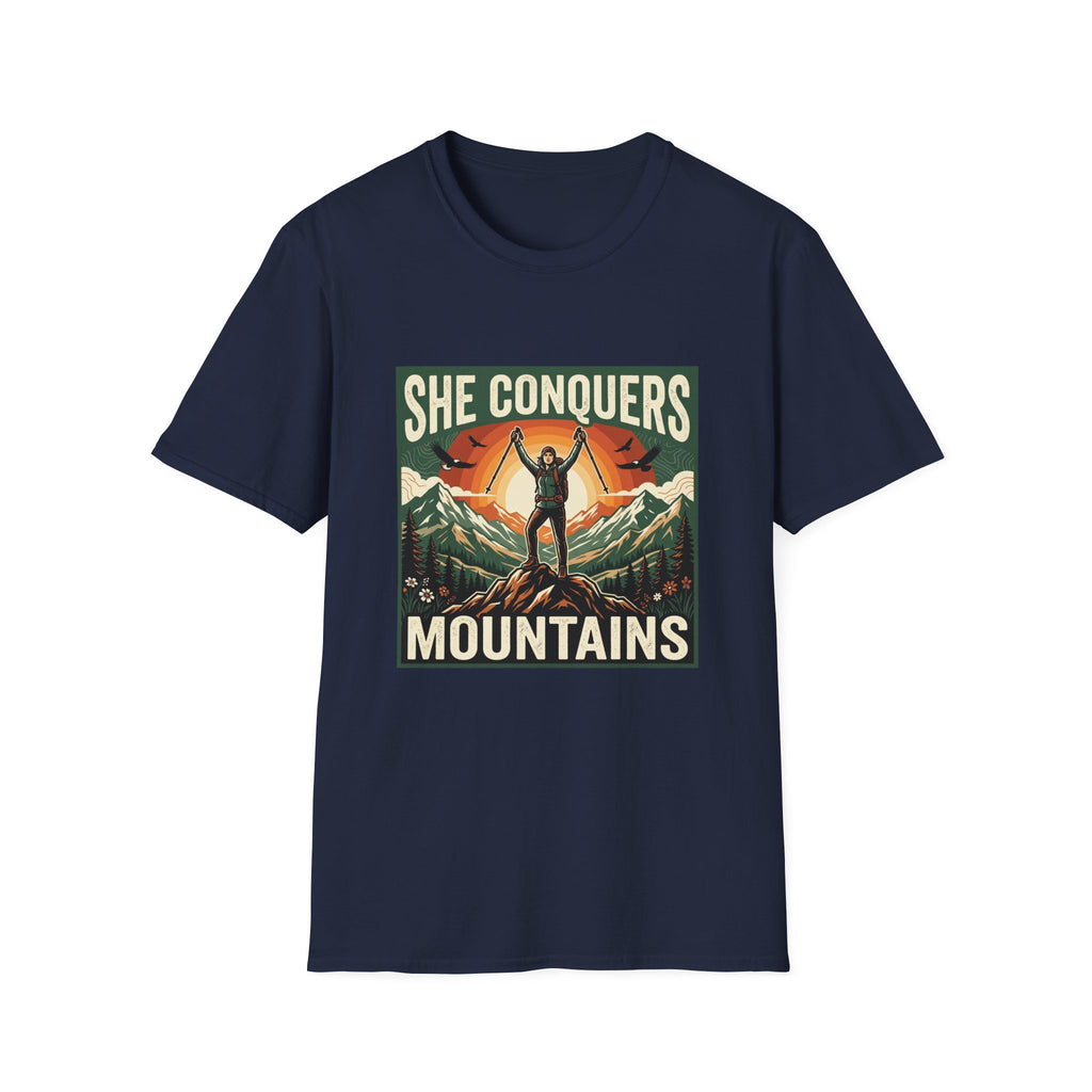 She Conquers Mountains