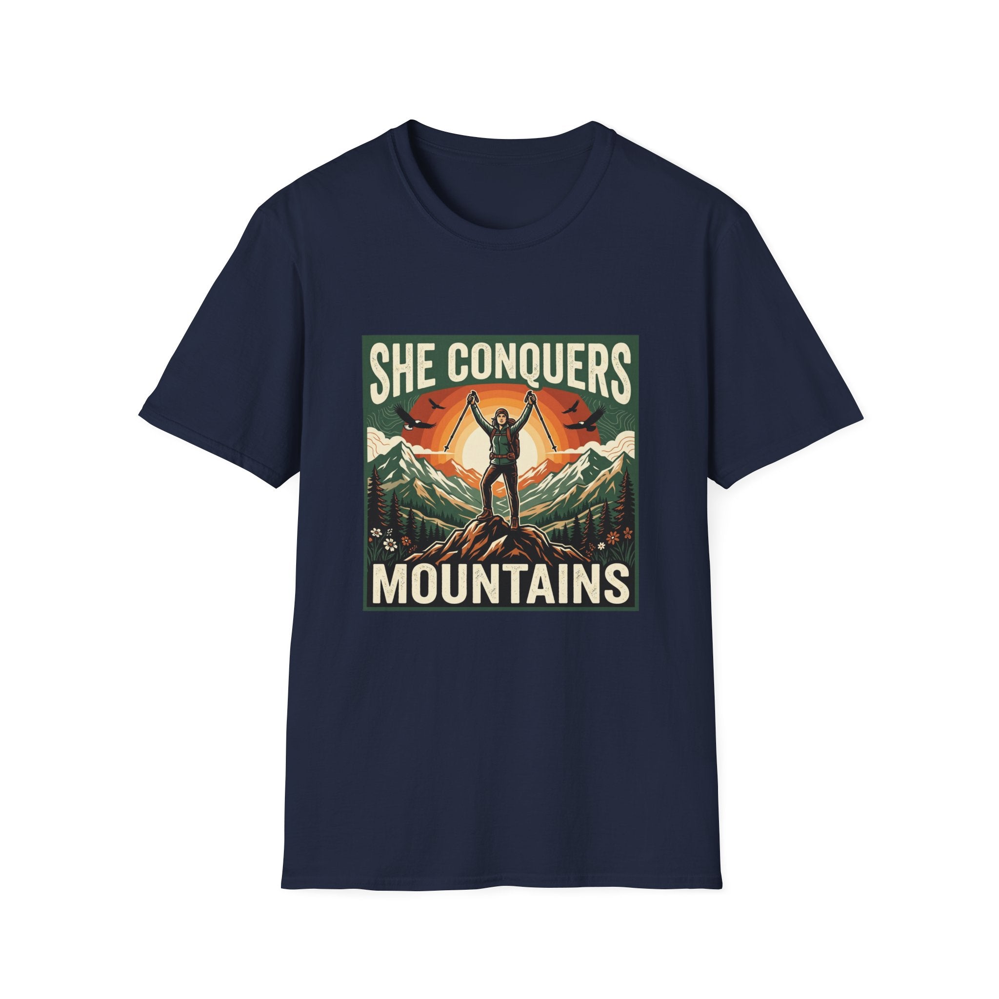 She Conquers Mountains