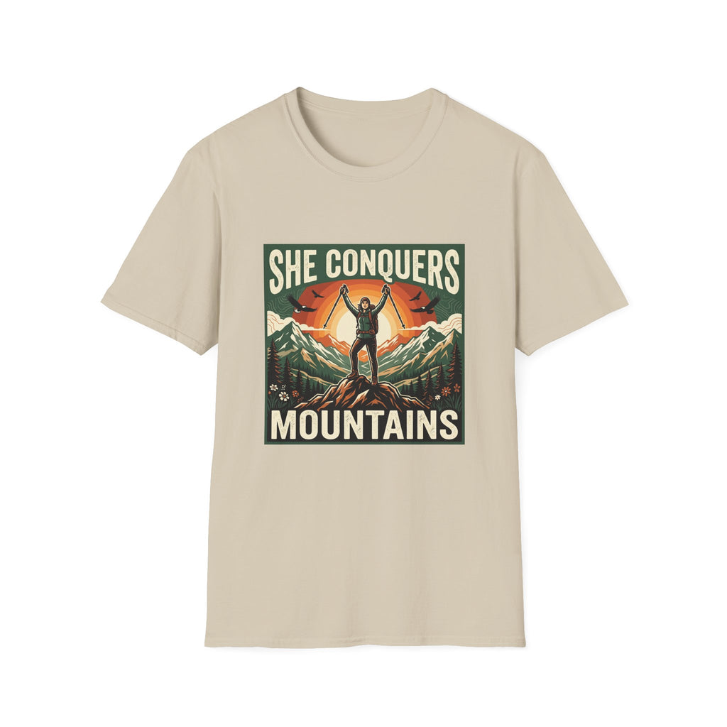 She Conquers Mountains