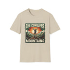 She Conquers Mountains