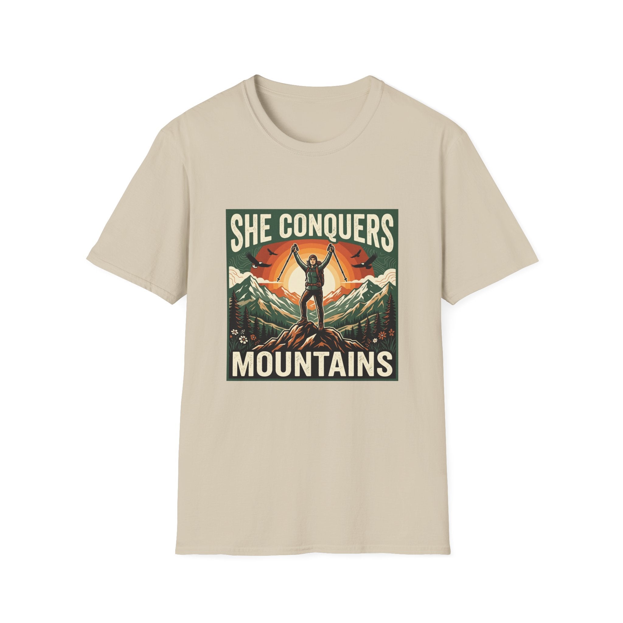 She Conquers Mountains