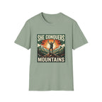 She Conquers Mountains
