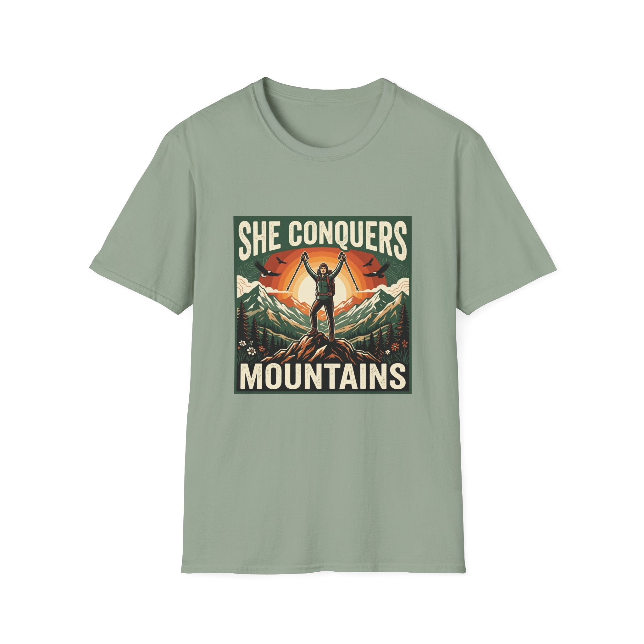 She Conquers Mountains