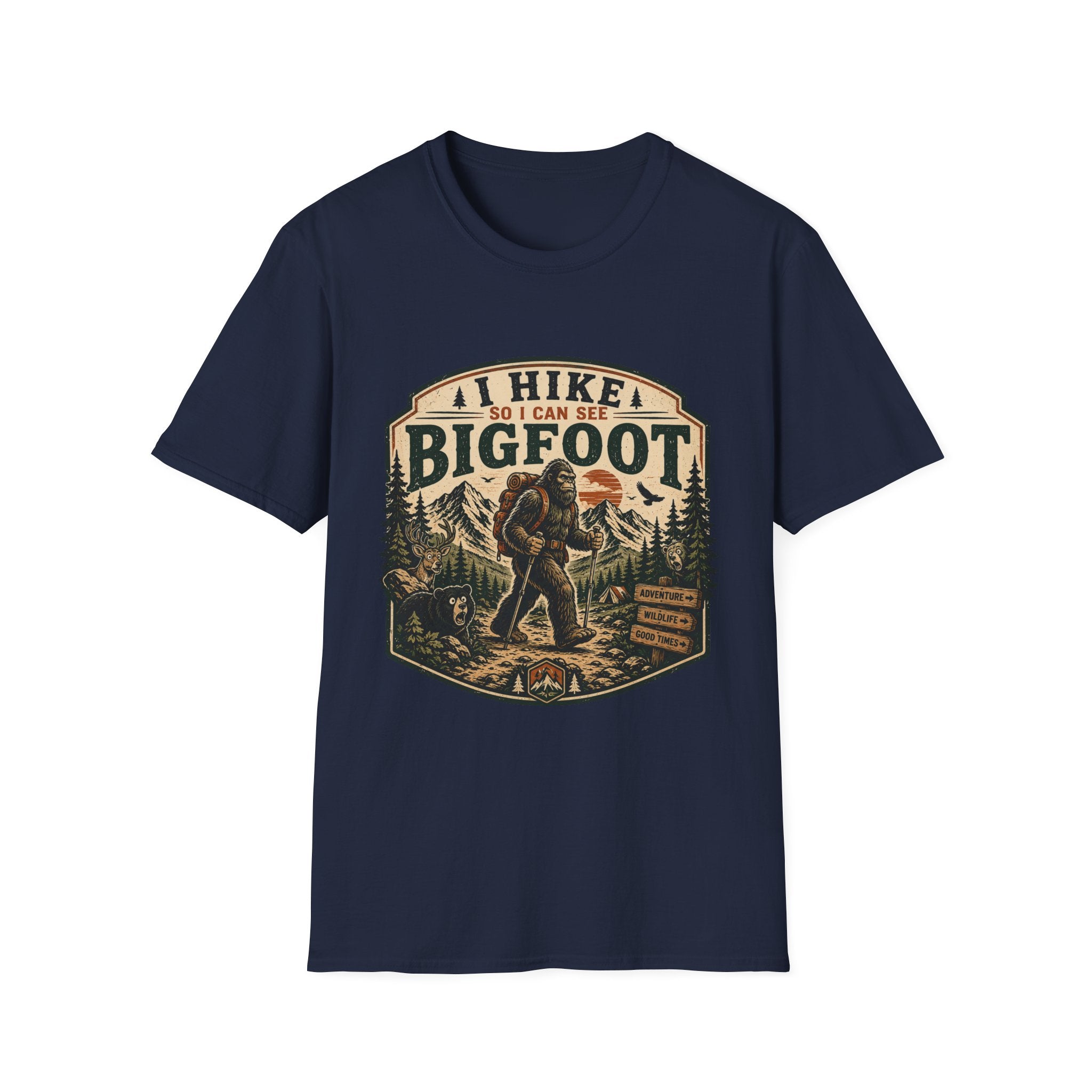 I Hike So I Can See Bigfoot